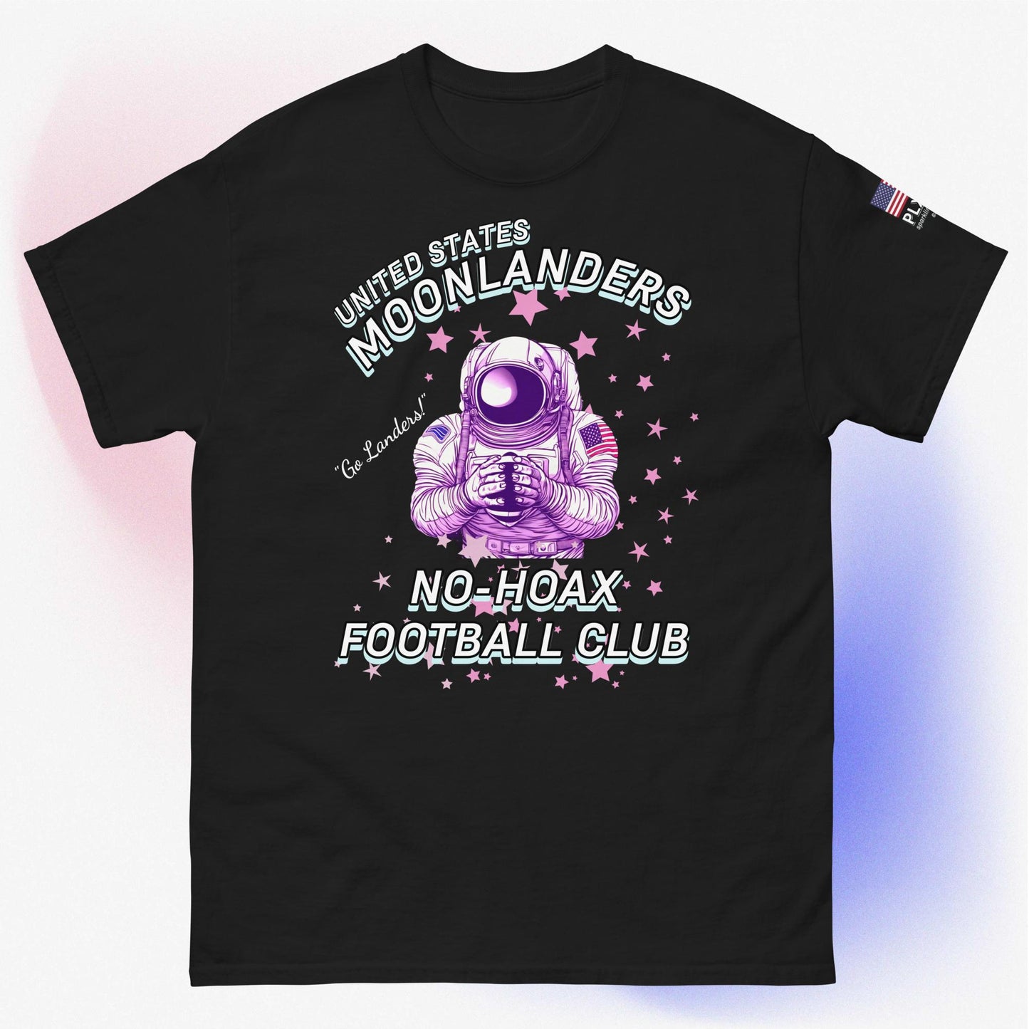 Lightspeed Football League MOONLANDERS Cotton Tee