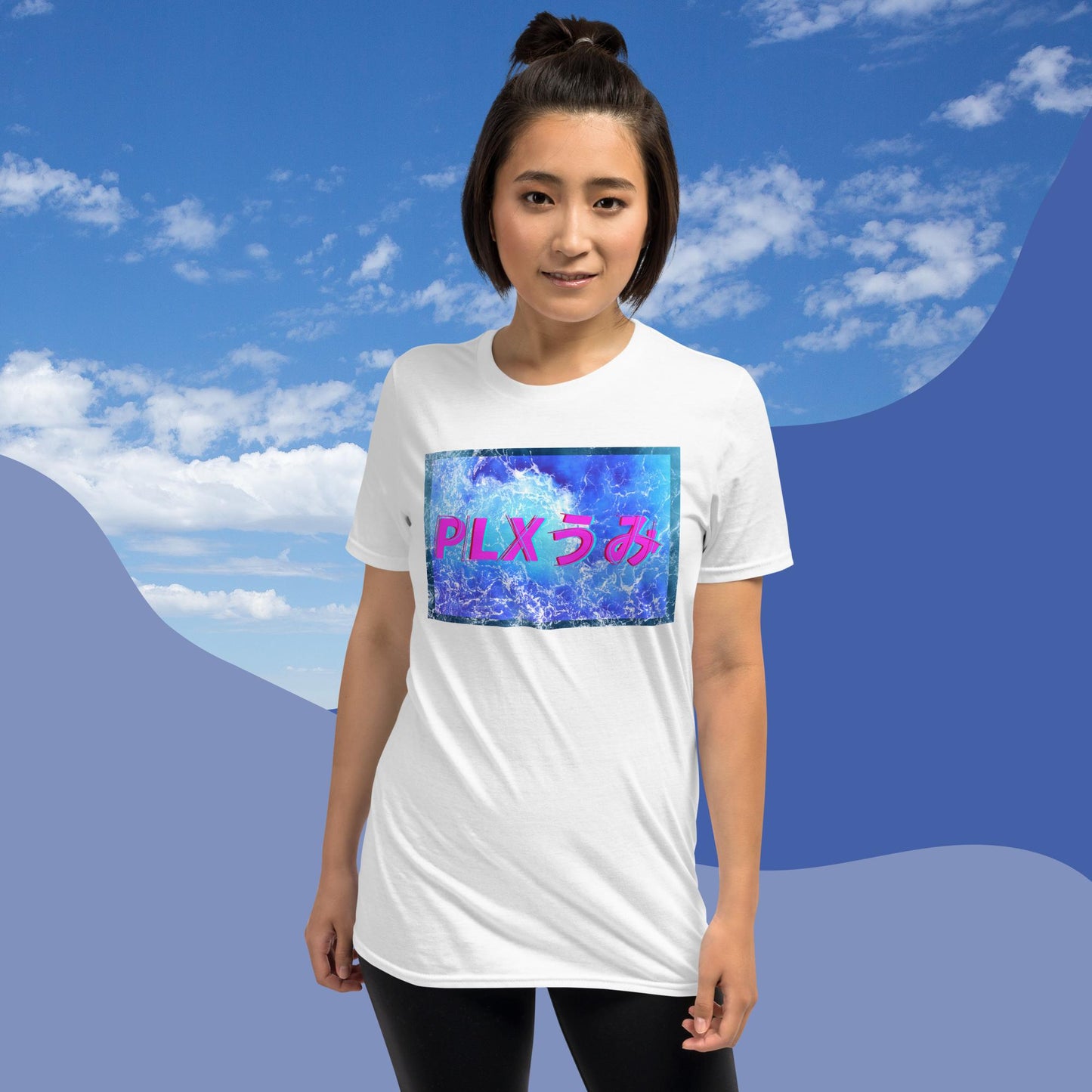 PLXumi Dreamwave Logo Softstyle Unisex T-Shirt